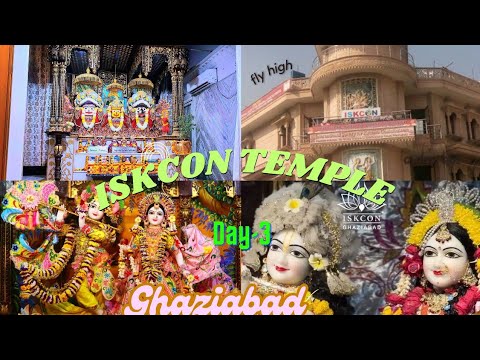 iskcon temple ghaziabad 😎☺️/daily vlogs day-3/ hindi exam 💀