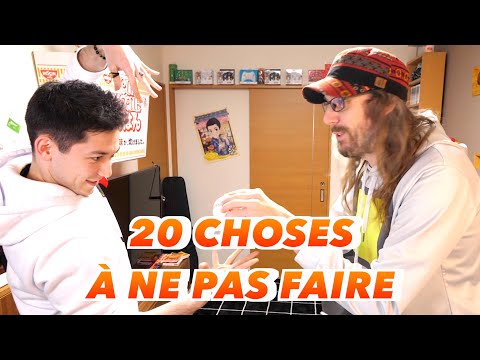 20 CHOSES ร NE PAS FAIRE AU JAPON