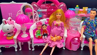 13 minutes Satisfying with Unboxing Barbie Miniature Kitchen, Hello Kitty Toys ASMR | Review Toys