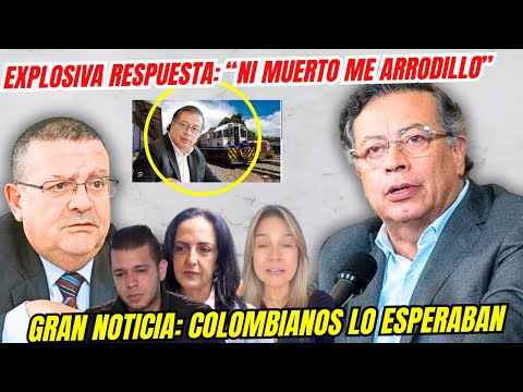 SE EMBERRACÓ Petro, AHORA SÍ, GRAN NOTICIA Tren y Carretera -Mr. Carvajalino