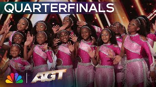 EDT Dance Team Brings New Orleans Energy With “HOT TO GO!” And “Pump It” | AGT 2025
