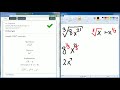 Exponents and Roots Concepts