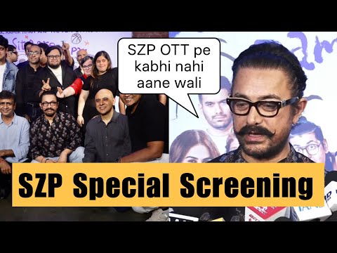 Aamir Khan CONFIRMS Sitaare Zameen Par Will NOT Release on OTT at Special Screening