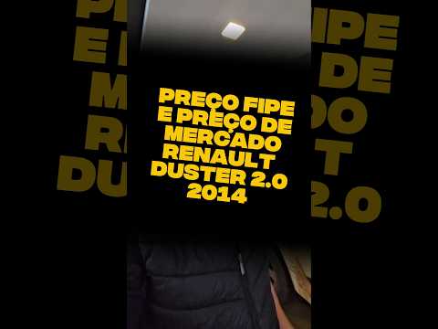 Descubra o valor de mercado de uma renault duster e o seu valor de tabela fipe #renault #cars #auto