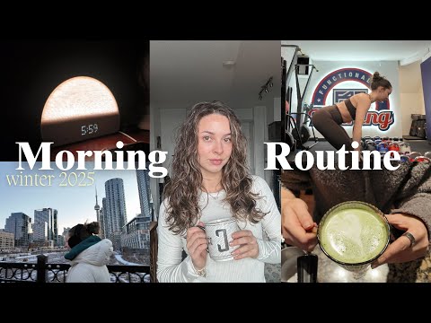 6AM MORNING ROUTINE 2025 | healthy & realistic habits | Winter Edition