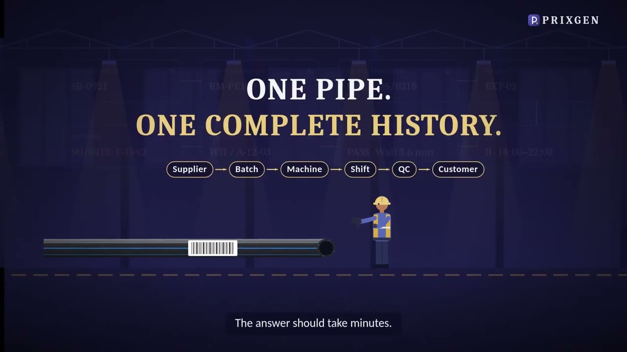 From Polymer to Pipe: How Connected ERP Changes PVC & HDPE Manufacturing | 10/4/2026

Your factory produced 100 tonnes. But did it make money? A finished pipe looks simple. Behind every metre is a chain of ...