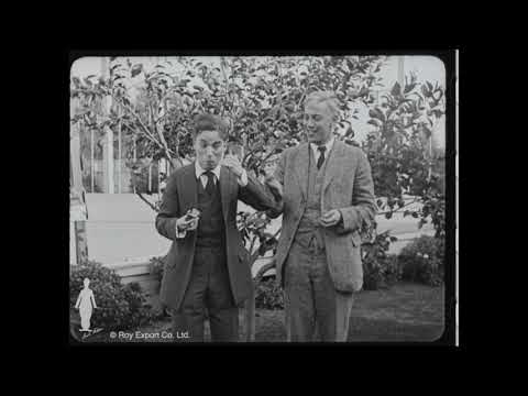 Charlie Chaplin and Max Eastman - Rare Archival Footage