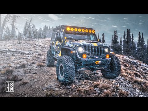 SURVIVING a SNOW STORM at High Elevation Off-Road