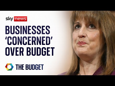 YouTube video thumbnail: Budget 2025: Business Leaders 'Concerned' About Reeves's Budget