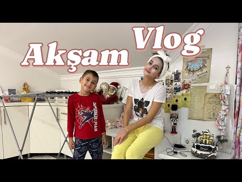 Akşam Vlog💗Kısa bir akşam vlog🤍