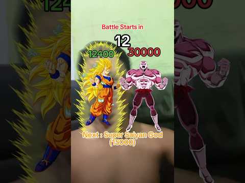 GOKU VS JIREN PART3⁉️ #goku #anime #dragonball #dbz #dbs