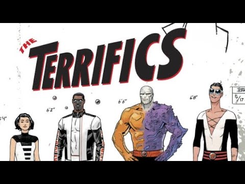 Mr Terrific creates the Fantastic Four