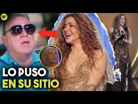 Shakira le Cerró la Boca al Papá de Karol G en los Grammy Awards 2025.