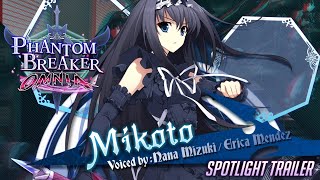 Phantom Breaker: Omnia trailer introduces Mikoto