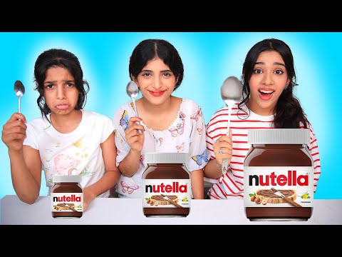 تحدي ملعقة كبيره ضد متوسط ضد صغير !!! شفا