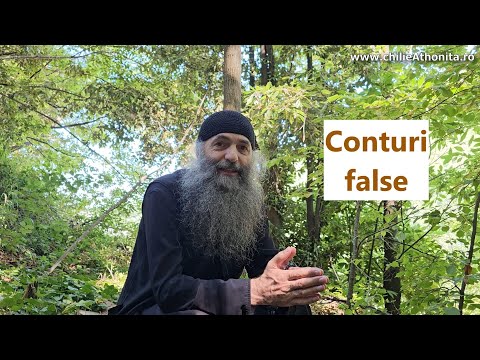 Conturi false - p. Pimen Vlad