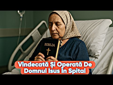 EXPERIENȚE PRIN DUHUL SFÂNT | A FOST OPERATĂ DE DOMNUL ISUS CÂND MEDICII AU SPUS CA VA MURI | VETUȚA
