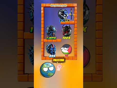 Ayo Bantu Palestina Merebut Pedang Saktinya!! #trending #countryballs #shorts