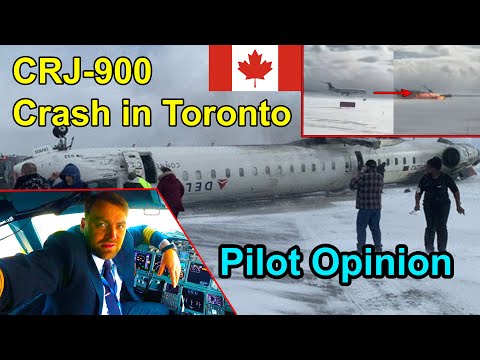 Pilot Blog | Delta Airlines Air Crash in Toronto | What Went Wrong? Airline Pilot Reaction