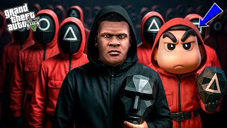 Franklin Save Shinchan In SQUID GAME in GTA 5