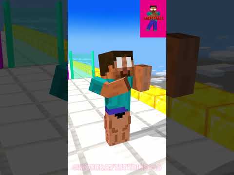 HELP HEROBRINE CHOOSE HIS OUTFIT - QUEEN RUN CHALLENGE #herobrine #shortvideo #fypシ