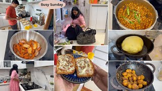 My Family's Favorite Combo INSTANT ''प्याज और गाजर का अचार'' Indian Mommy Busy Sunday Routine |