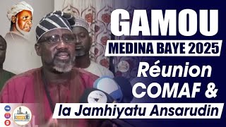 Gamou Médina Baye 2025:Réunion COMAF &  la Jamhiyatu Ansarudin ce 6 Juillet 2025 à Médina Baye