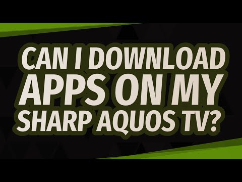 sharp aquos apps list