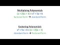 Factoring Trinomials with a=1