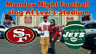 Monday Night Football Jet’s Vs 49ers At Levi’s Stadium VLOG