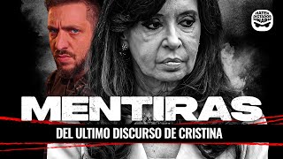 DESMIENTO a Cristina Fernandez en su ultimo discurso