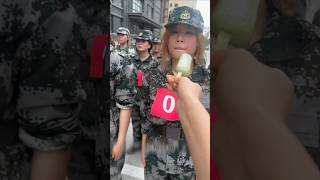 This Girl takes Ice cream in army camp #shorts