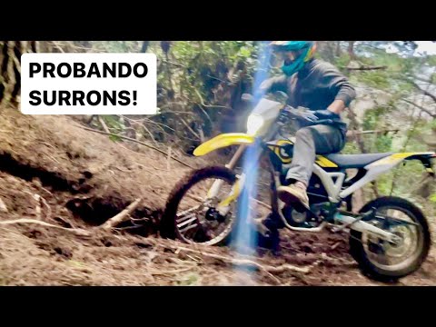 Enduro en Moto Eléctrica por Primera Vez... No Fue Fácil!