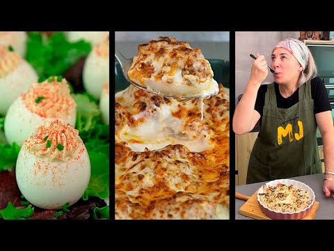 7 RECETAS DE HUEVOS RELLENOS FÁCILES Y LLENAS DE SABOR