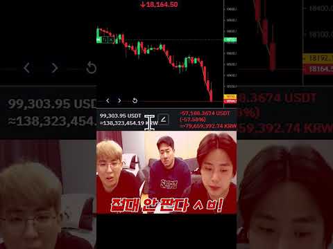 비트코인 FTX 뱅크런 사태 때문에 4억 증발.. #shorts