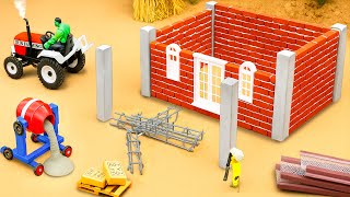 DIY Modern Mini House Construction Using Bricks and Cement | Fun Construction Project