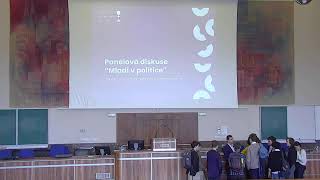 PSS: Mladí v politice - debata poslanců