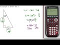Right Triangle Trigonometry: Finding Missing Sides