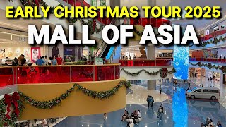 SM MALL OF ASIA 2025 🇵🇭 Early Christmas Tour in the Philippines’ BIGGEST Shopping Mall!