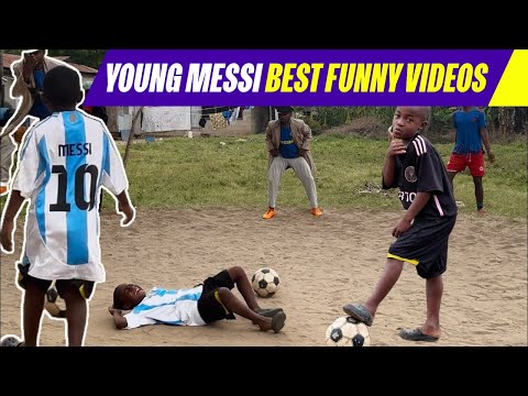 Best funny video from young MESSI 😂😂😂