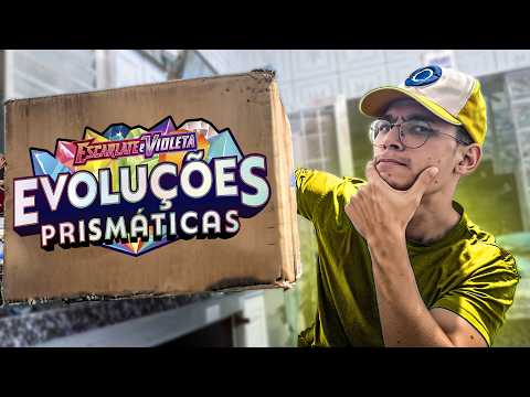 ABRIMOS CAIXAS FECHADA de EVOLUÇÕES PRISMÁTICAS!! (vem mais carta rara? )