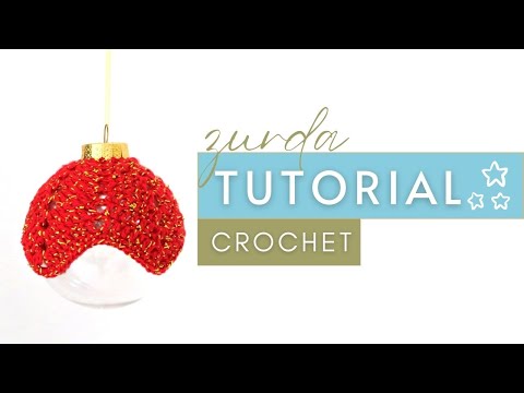 ✨BOLA de NAVIDAD a Crochet Paso a Paso 🎄 | 🤚🏻 ZURDA | Chic DIY ✨#reciclajecreativo #crochet