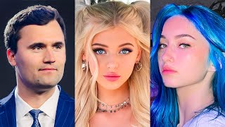 Charlie Kirk Debate: Charlie Compared To ADOLF H?! ALL Girls RAGE QUIT?! (FERAL) | Dating Talk #260