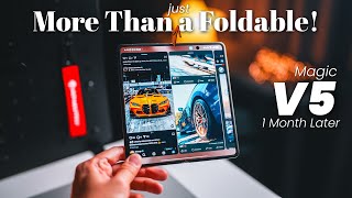 HONOR Magic V5 | 1 Month Later: It's MORE Than a Foldable! So MANY Useful Features! 🔥