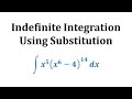 Integration Techniques and Substitution