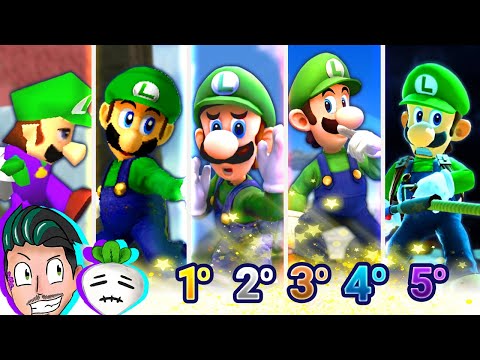 ¿QUIÉN ES el MEJOR y PEOR LUIGI de SUPER SMASH BROS?