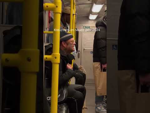 Berlin - Kreuzberg im neuen Jahr 2024 (U-Bahn) #berlin #ubahn #newyear