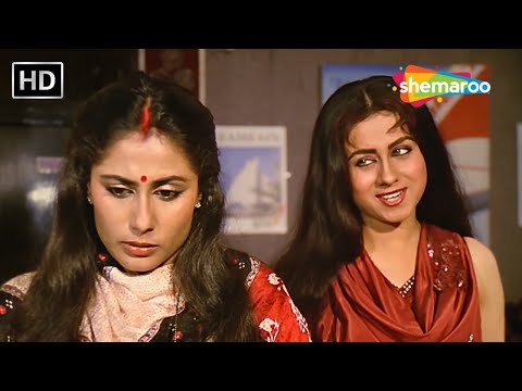 तुम्हारा पति मेरे साथ बोहोत खुश रहता हैं - Smita Patil - Nazrana - BEST SCENE