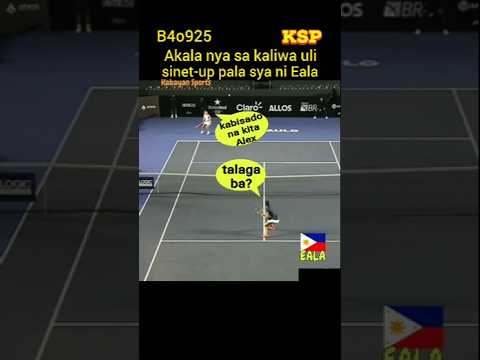 Alex Eala sinet-up si Riera sa kaliwa, tinapos sa kanan.