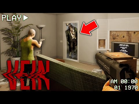 ¿COMO SERIA JUGAR PROJECT ZOMBOID EN PRIMERA PERSONA? 😨 VEIN HORROR GAME *SALE MAL*
